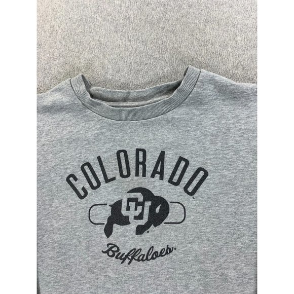 Colorado Buffaloes Champion Campus Crew Sweatshirt (Women's XL) Gray - Picture 2 of 12
